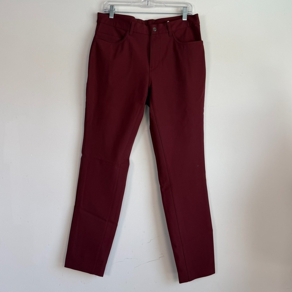 State and Liberty Mens Athletic Fit Tech Pants Size 34 x 30 Stretch Preppy Golf